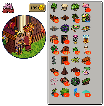 Affare stanza Tempio Tailandese in catalogo su Habbo Lmxnnr10
